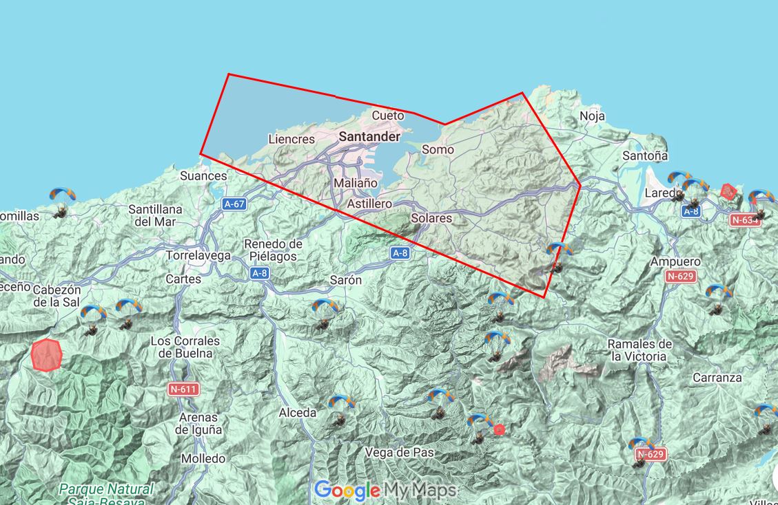 Mapa Google Maps
